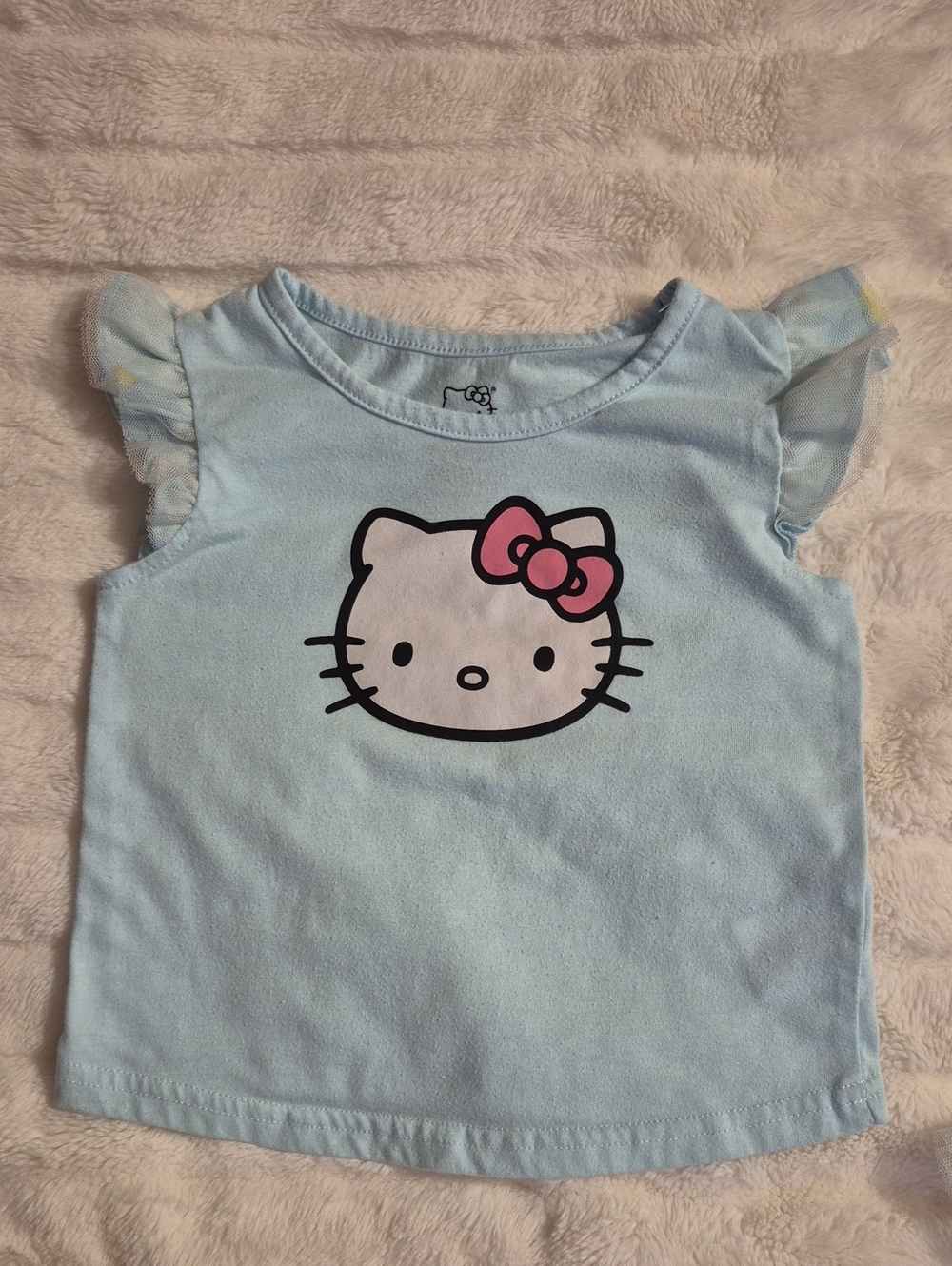 Hello Kitty Light Blue and Pink Tulle Dress Set - Picture 3 of 8
